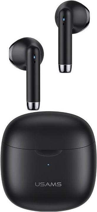 Actual product image Usams Słuchawki Bluetooth 5.0 TWS IA series bezprzewodowe czarny/black BHUIA01 (US-IA04) (4 h, Wireless)