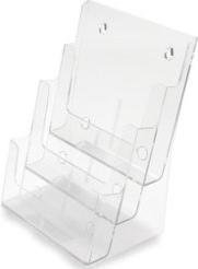 Immagine prodotto Deflecto Portadepliant, DIN A5 verticale, 4 tasche, cristallino (A5)