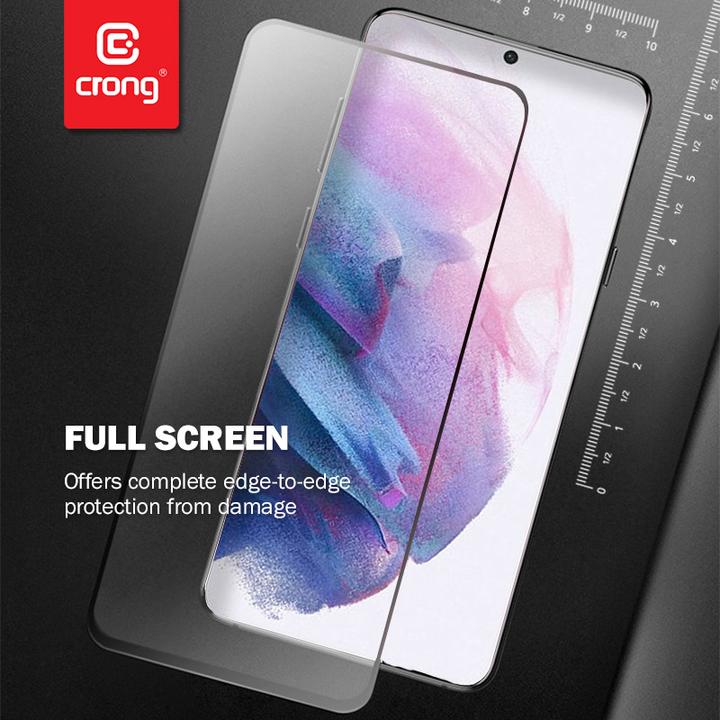 Produktbild Crong 7D Nano Flexible Glass Full Coverage Hybrid Screen Protector 9H Samsung Galaxy S21 (Samsung Galaxy S21)
