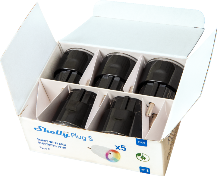Actual product image Shelly Plus Plug S
