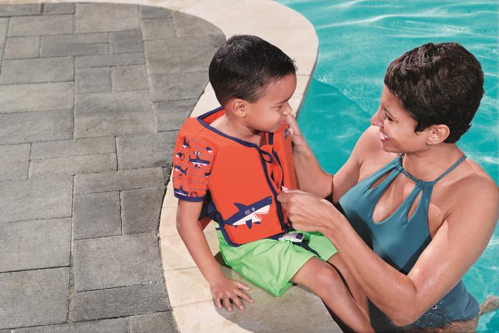 Produktbild Bestway swimming vests with sleeves, 18-30kg, 3-6 years, assorted, 32147 (bis 30 kg)