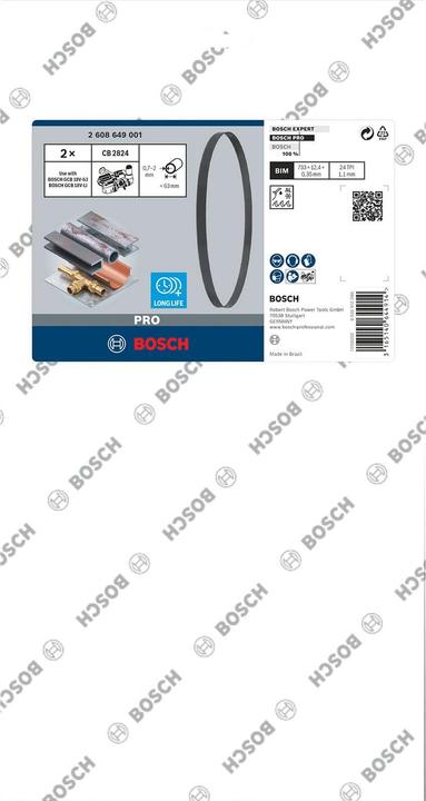 Productafbeelding Bosch Professional Zubehör Lintzaagblad