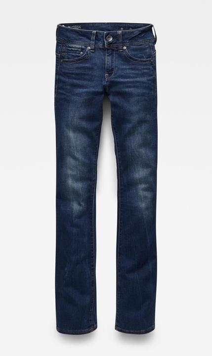 Produktbild G-Star Midge Saddle Mid Bootleg Jeans neutro dk aged (34)
