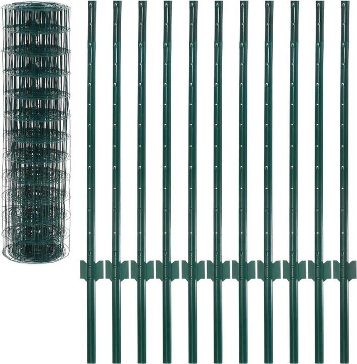 Produktbild vidaXL Metallzaun