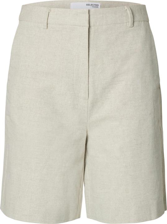 Immagine prodotto Selected Femme Extra Wide Fit Shorts aus Leinengemisch (36)