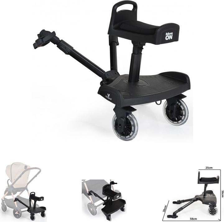 Productafbeelding Cangaroo Kinderwagenbevestiging Ga verder