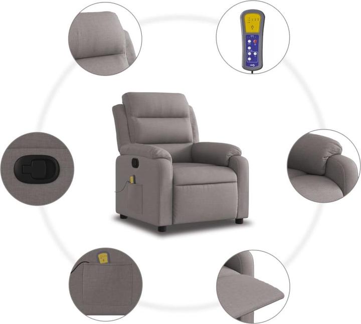 Image du produit vidaXL Massagesessel