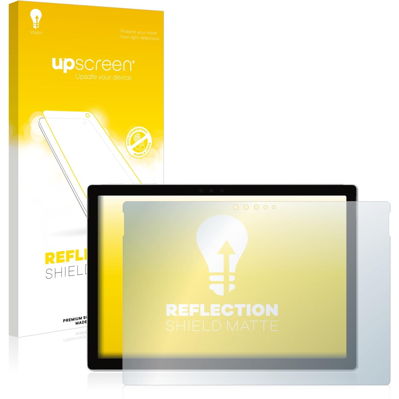 upscreen Reflection Shield Displayschutz Matt (1 Stück, Surface Pro 6), Tablet Schutzfolie