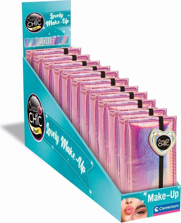 Produktbild Clementoni Crazy Chic Geldbörse Pink mit Make-up