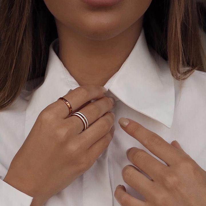 Produktbild Daniel Wellington Classic Ring Rose Gold 58 (58)