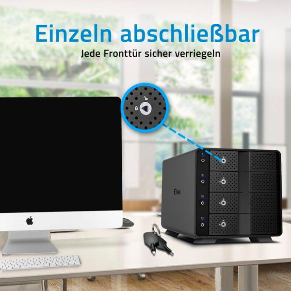 Produktbild Fantec MB-X4U31 4x 3,5 Gehäuse (3.5")