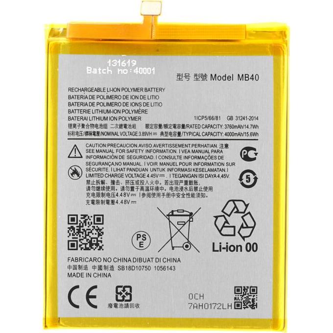 OEM MPS Akku MB40 für Motorola Edge 20, Smartphone Akku