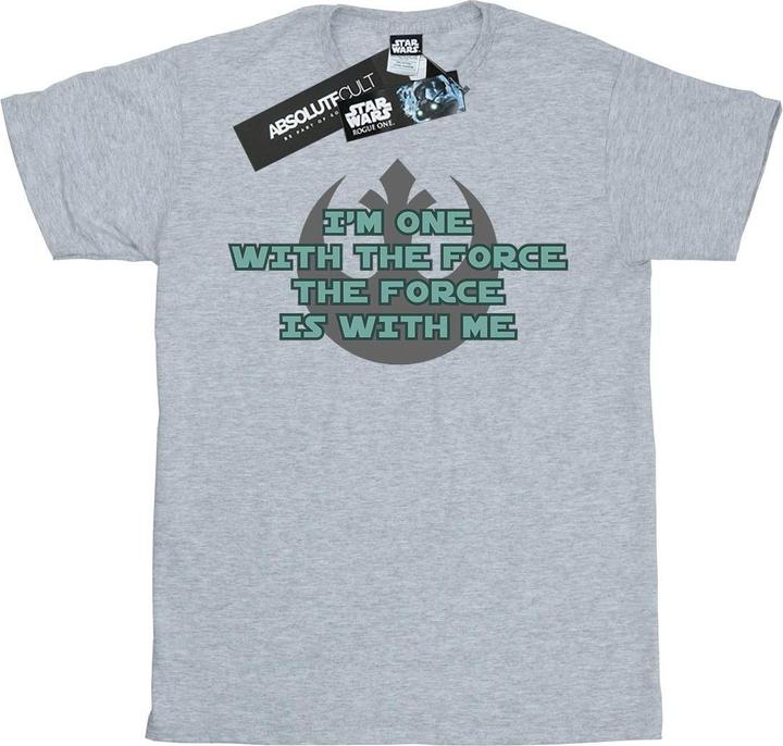 Image du produit Star Wars - T-shirt ROGUE ONE I'M ONE WITH THE FORCE GREEN - Homme (L)