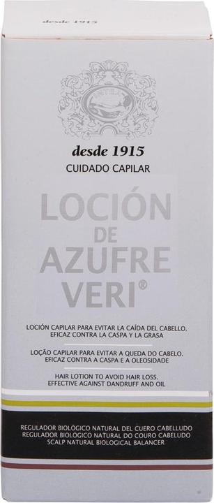 Produktbild Inteacosmetics AZUFRE VERI locion anti-caída 400 ml (400 ml)