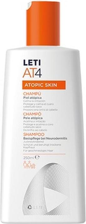 Produktbild Leti LETIAT4 Atopic Skin Shampoo, 250 ml Shampoo (250 ml, Flüssiges Shampoo)