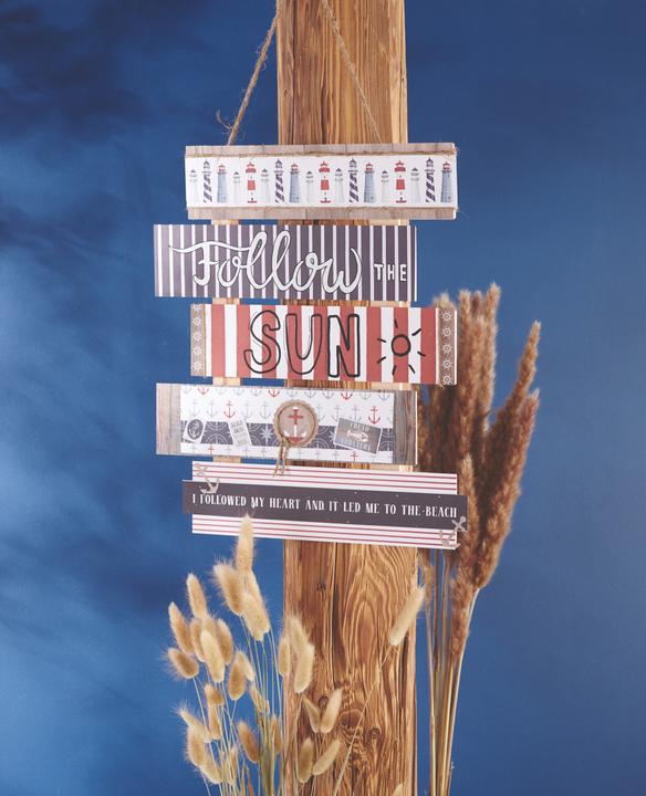 Produktbild VBS Wegweiser-Schild, Kiefernholz (32 x 40 cm)