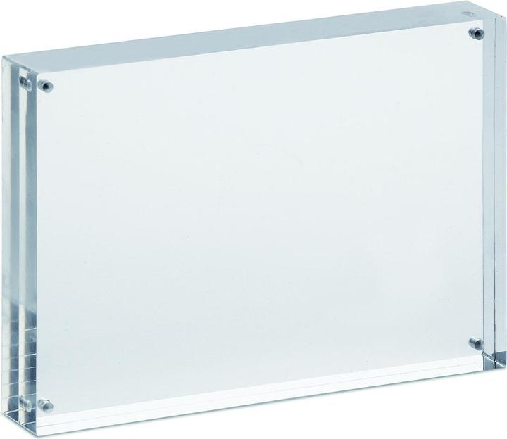Maul Bilderrahmen (B)150 x (T)24 x (H)115 mm, glasklar aus Acryl, im Hoch- oder Querformat nutzbar