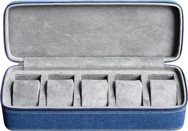 Produktbild Atelier Farel Leder-Uhrenetui ZIP - 3 Uhren