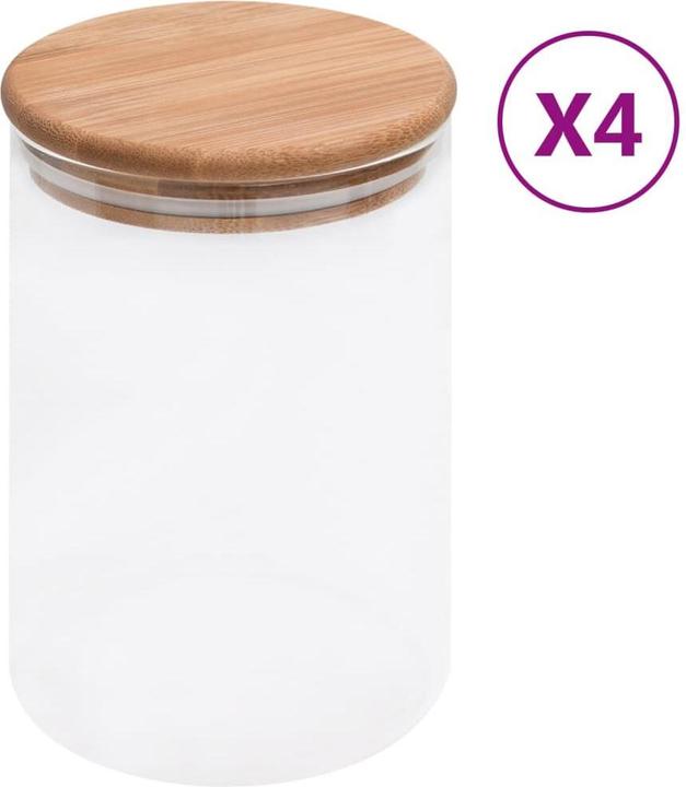 Actual product image vidaXL Vorratsglas (0.80 l)