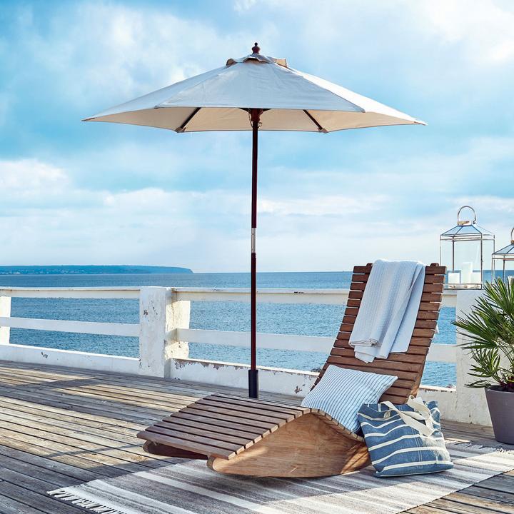 Produktbild Loberon Lounger Wenham braun (150 cm)