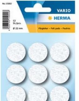 Actual product image Herma Felt gliders (Felt gliders, 12 Piece)