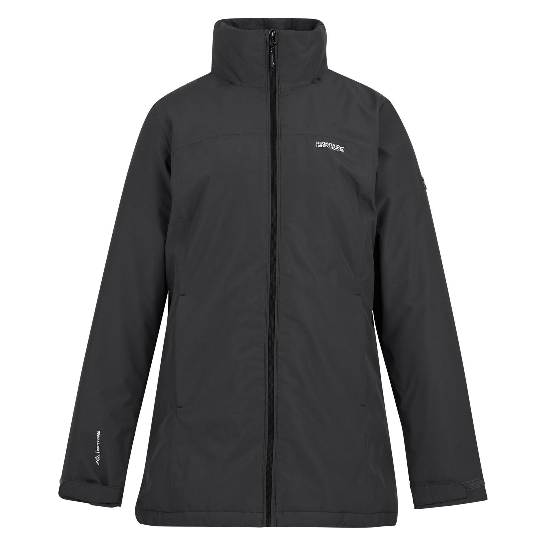 Regatta, Damen, Outdoorjacken, Atmungsaktive Wasserdichte Isolierjacke (42), Grau, 42