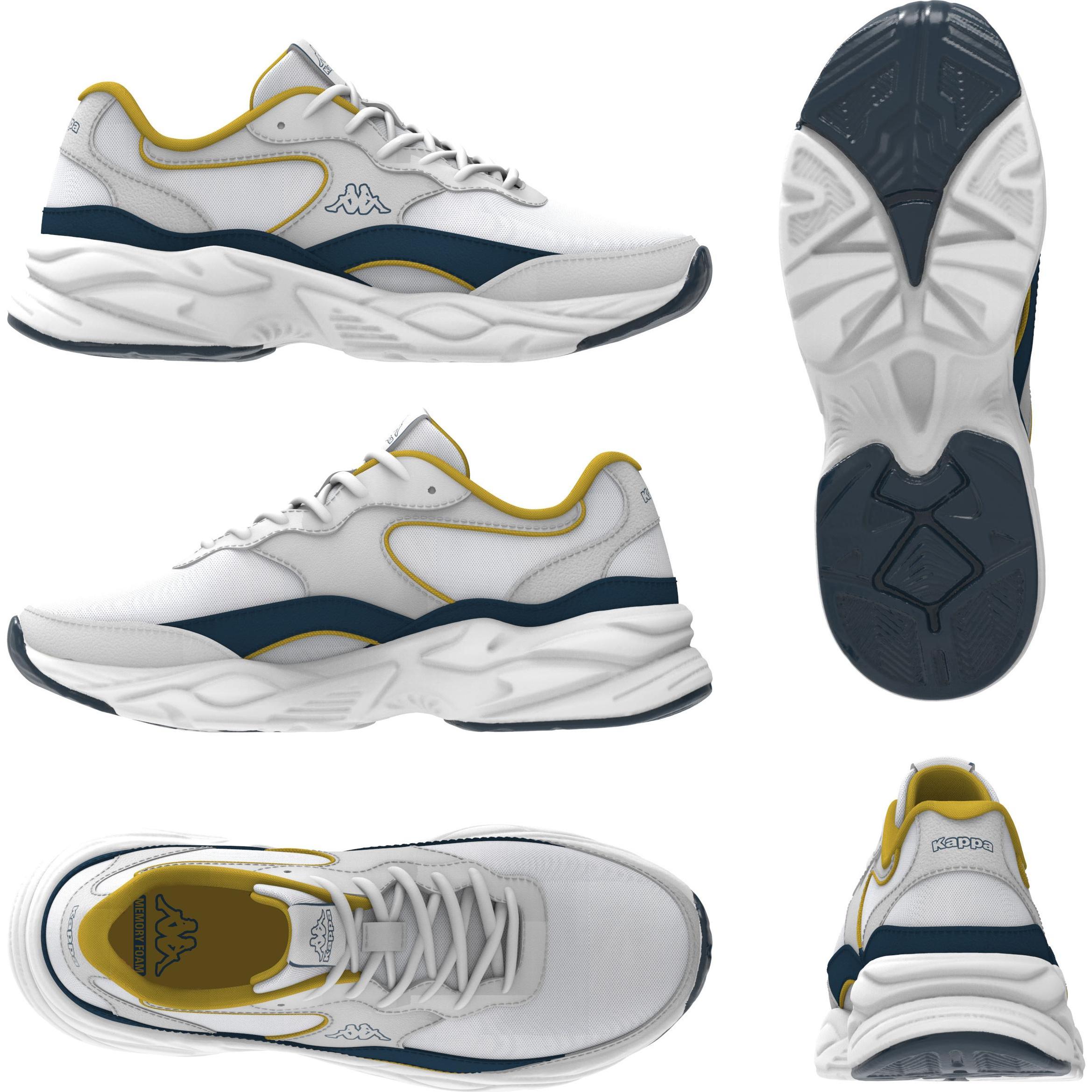 Kappa, Sneaker, Logo Siliam, Weiss, (41)