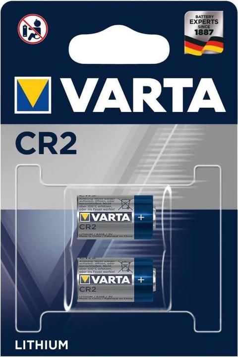 Produktbild Varta Photo Lithium (2 Stk., CR2, 920 mAh)