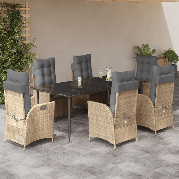Produktbild vidaXL Garten Essgruppe (200 x 100 x 74 cm)