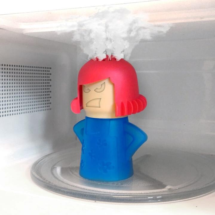 Actual product image Mikamax Microwave Cleaner Angry Mama
