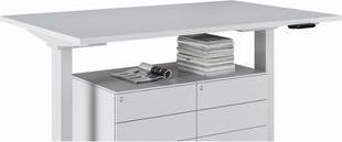 Produktbild Powerton Schreibtischgestell/Untergestell, elektrisch verstellbar, Abstandsverstellung 500mm, Antikollisionss