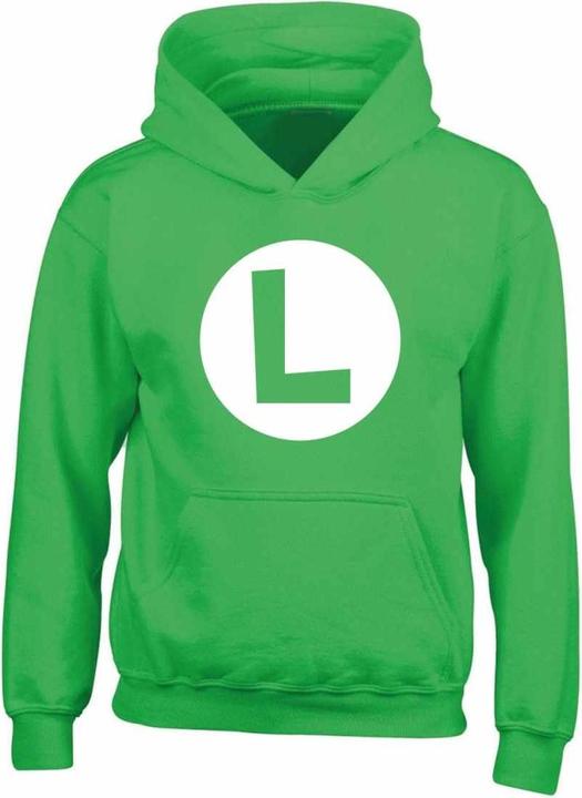 Produktbild Super Luigi Badge Kapuzenpullover (116)