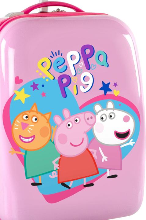 Produktbild Heys Pipsa Possu ja ystävät -lasten matkalaukku, vaaleanpunainen/vadelma (30 l)