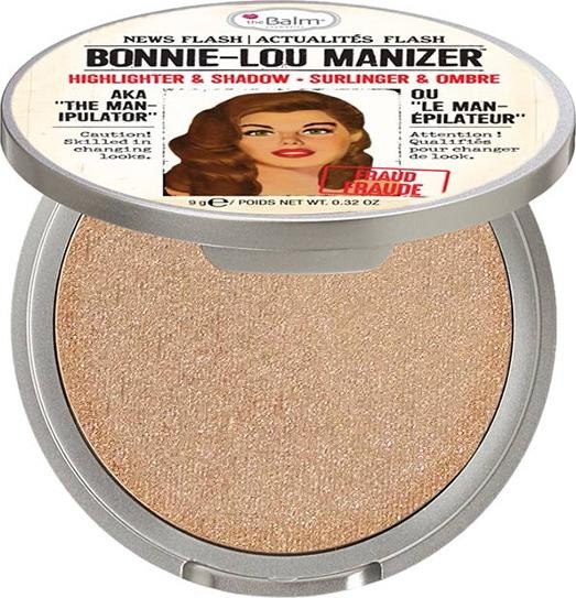 Actual product image The Balm Bonnie-Lou Manizer Highliter & Shadow (Golden, Highlighter, 9 g)