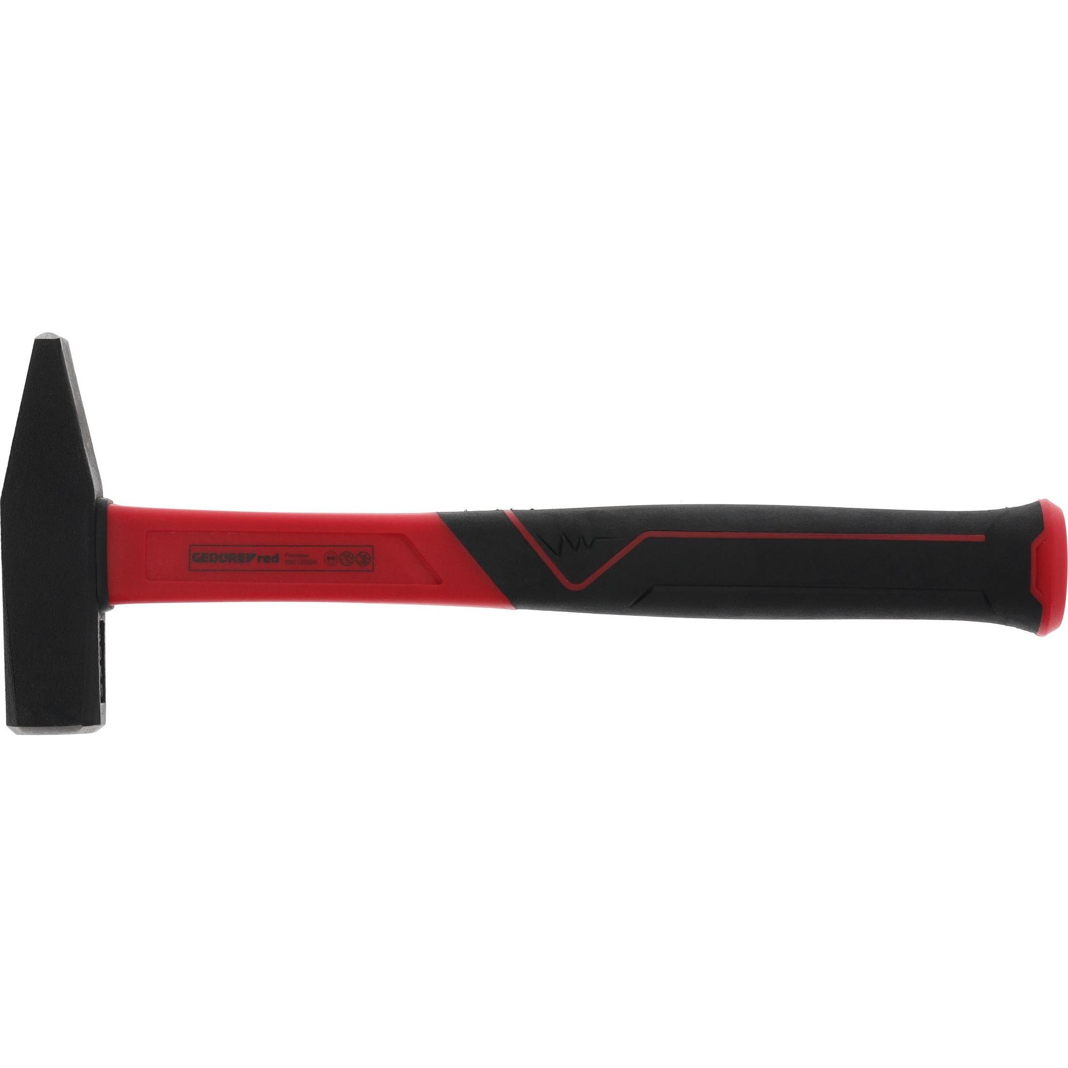 Thumbnail - Gedore Red, Hammer, red R92120020 Schlosserhammer 500 g 320mm Fiberglas (500 g)