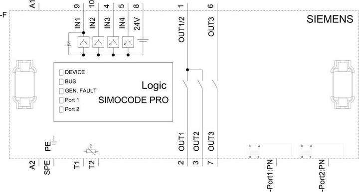 Produktbild Siemens Grundgerät 3UF7011-1AU00-0 1 St.