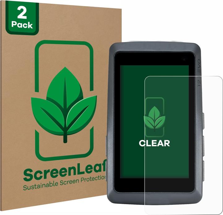 Actual product image ScreenLeaf Protective film sustainable screen protector screen protector film clear transparent