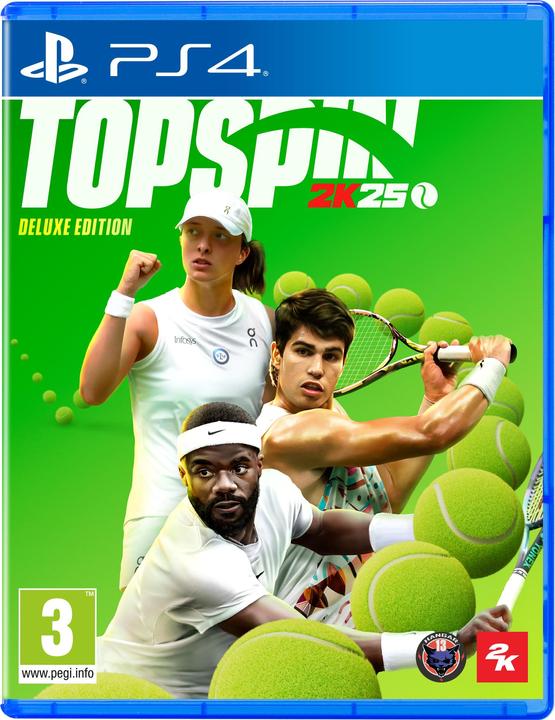 Actual product image 2K Games TopSpin 2K25 (Deluxe Edition) (PS4, Multilingual)