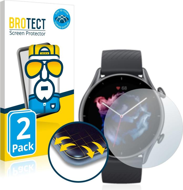BROTECT Full-Cover Protection (Amazfit GTR 3)