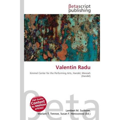 Valentin Radu, Fachbücher von Lambert M. Surhone, Miriam T. Timpledon, Susan F. Marseken