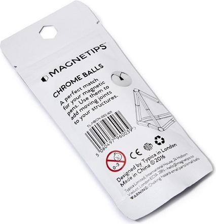 Actual product image Ila Magnetips Chrome Balls