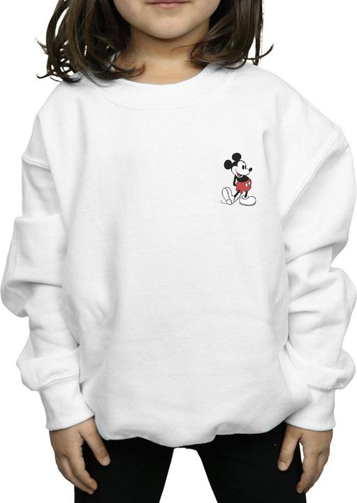 Produktbild Disney Mickey Mouse Kickin Retro Chest Sweatshirt Mädchen (116)