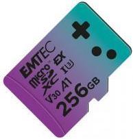 Actual product image Emtec mSD 256GB UHS-I U3 V30 A1 EXPRESS (Switch 2) (256 GB, microSDXC, U3, UHS-I)