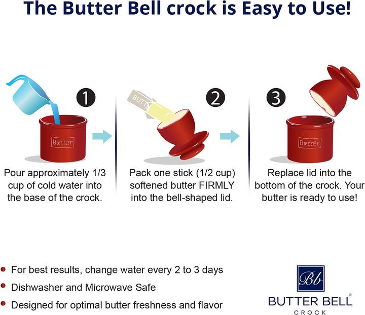 Produktbild Bell Butterglocke