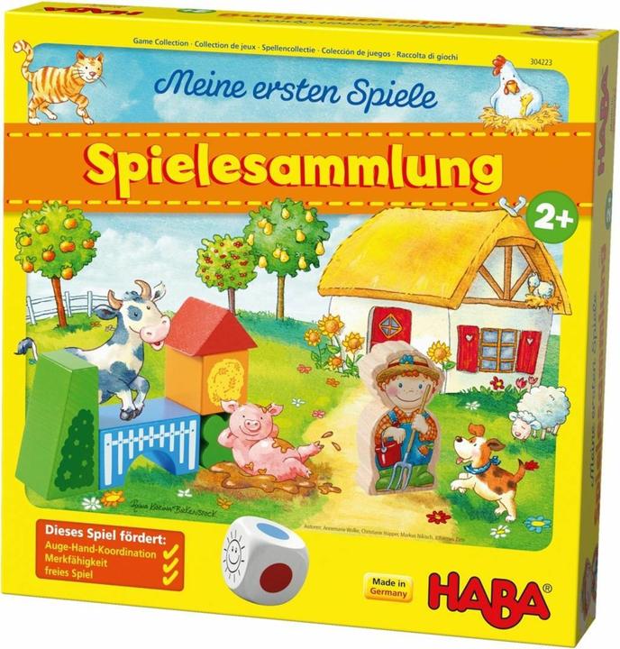 Haba Game collection (German, 1 - 3 Players)