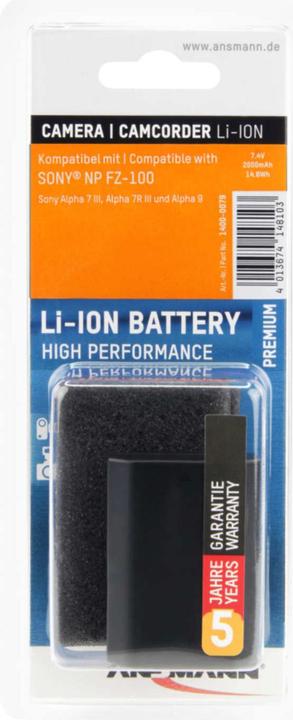 Image du produit Ansmann Batterie de caméra (Batterie de l'appareil photo)