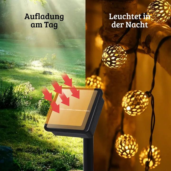 Produktbild Hermex LED Solar Lichterkette (9.30 m)