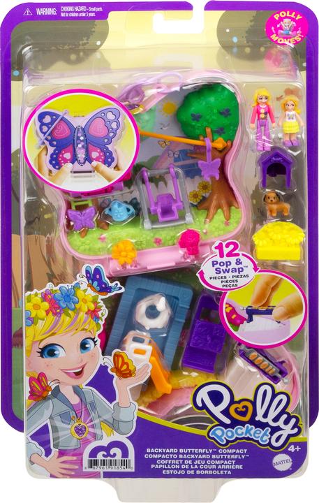 Produktbild Polly Pocket Big Pocket - Schmetterlingsgarten kompakt