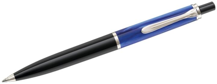 Image du produit Pelikan Stylo à bille K205 Bleu-Marm. Étui (Bleu marbré, 1 x)
