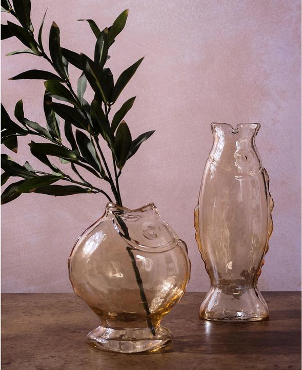 Produktbild Hestia Glasfisch Vase Runde Form (1x)